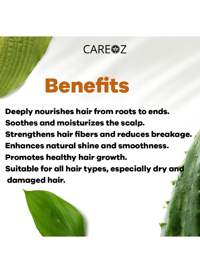 CAREOZ Aloe Vera, Amla & Areetha Hair Mask (2 Pieces) - Image 4
